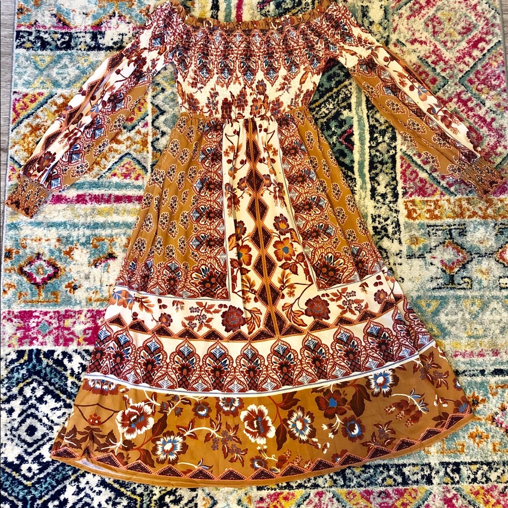 Red Dress Boutique Off Shoulder Dress-Small